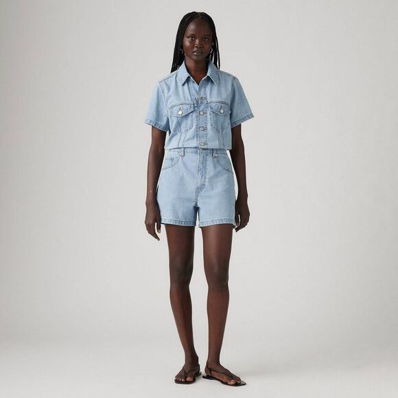 Levi's -  Women's Type 3 Romper - Forgotten Dream XS Forgotten Dream - Picture 1 of 3